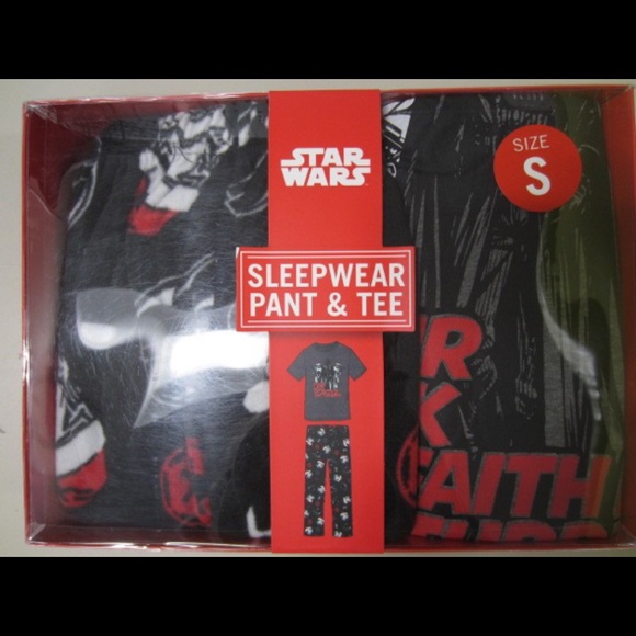 NIB Star Wars Darth Vader Lack of Faith Pajama Set - Picture 2 of 3